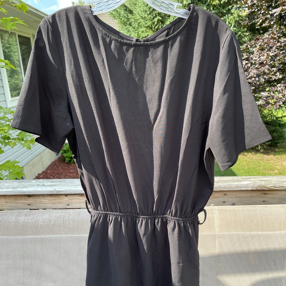 Black Amazon Romper